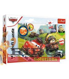 TF Puzzle "24 Maxi"- Happy cars / Disney Cars 3